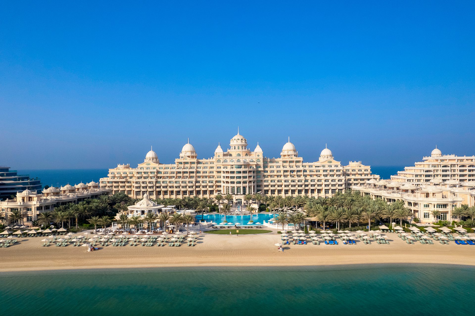 Emerald Palace Kempinski (Raffles) beach profiling and nourishment by BHMK