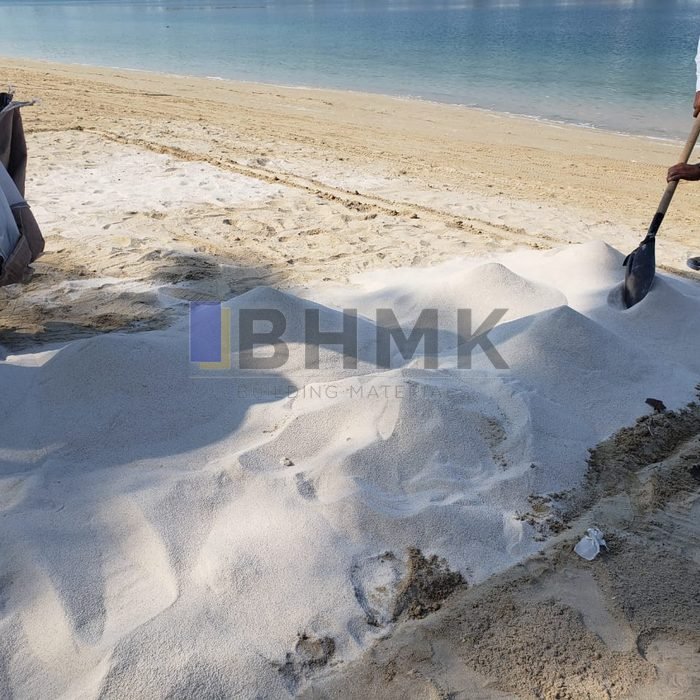 Beach nourishment and top-up works