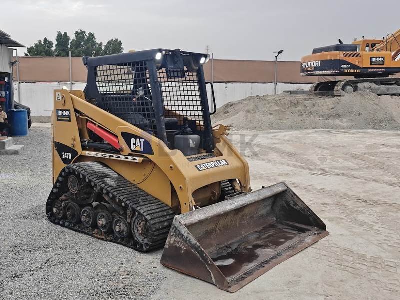BHMK Caterpillar 247B multi terrain skid steer loader for rent in Dubai