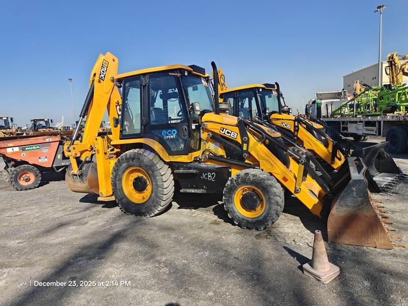 BHMK JCB 3DX backhoe loader for rent in Dubai with certified operator