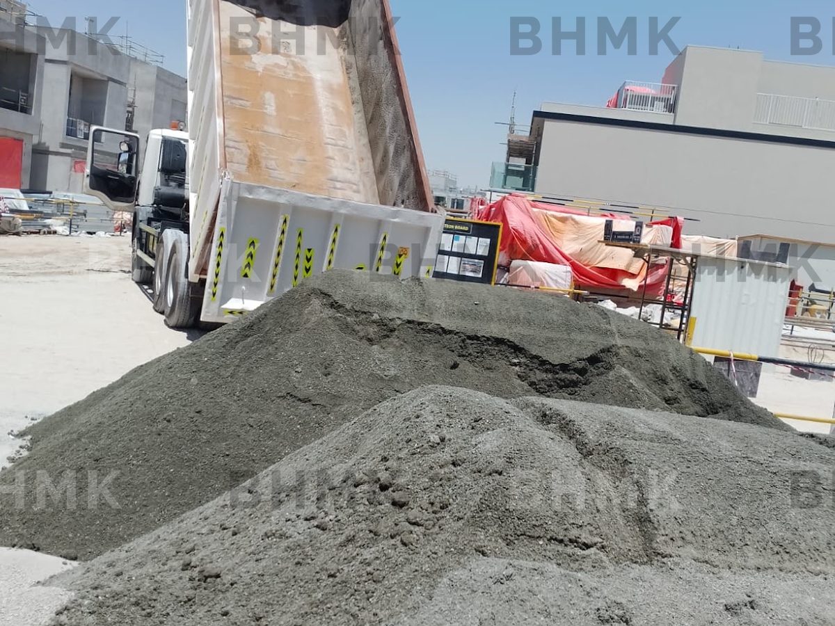 Black sand delivery in Dubai UAE