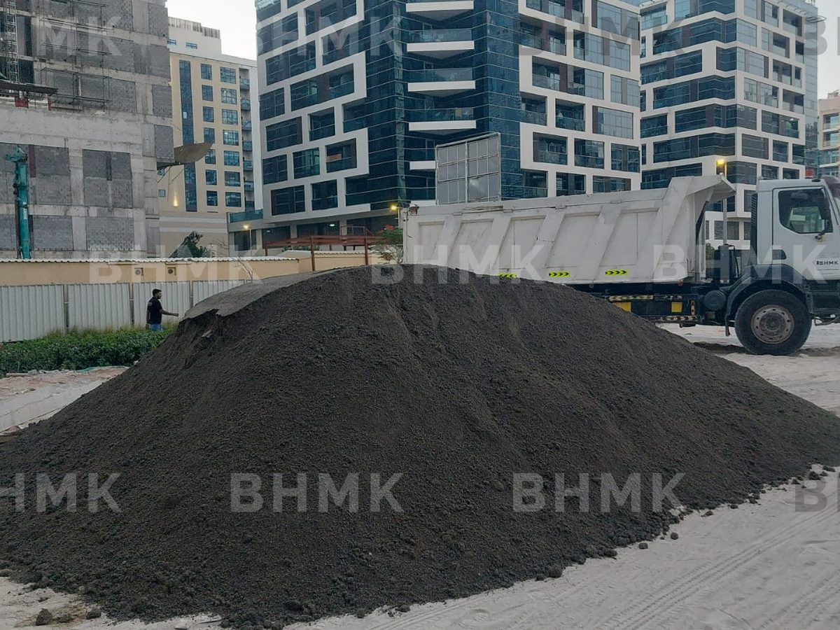 Black sand supplier in Dubai