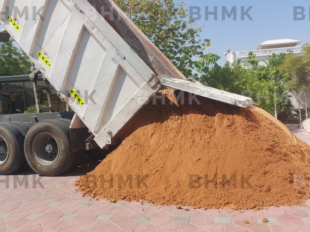 Red sand supplier in Dubai