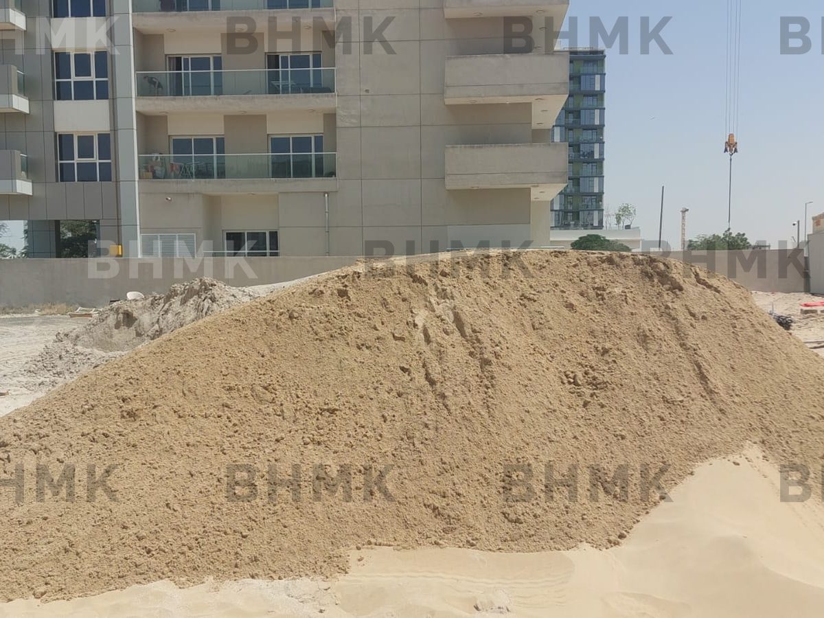 Washed sand for play area in Dubai