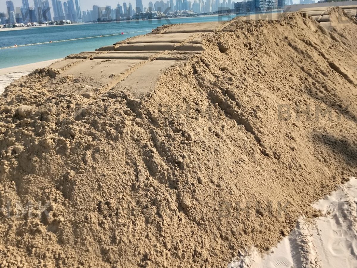 BHMK washed white sand in Dubai