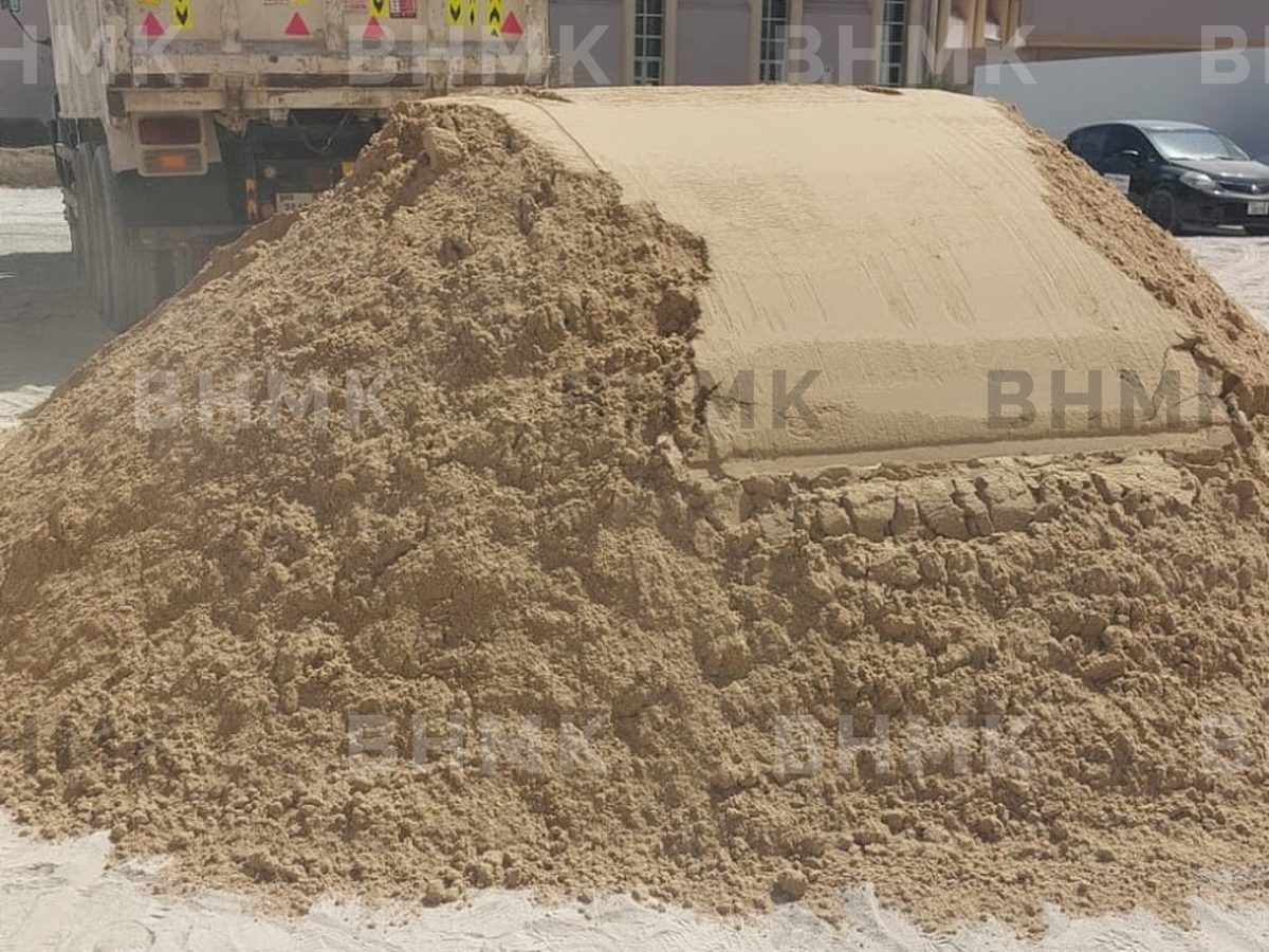Washed white sand supplier in Dubai