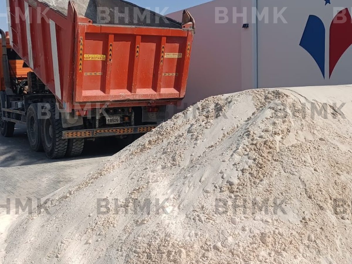 White silica sand in Dubai